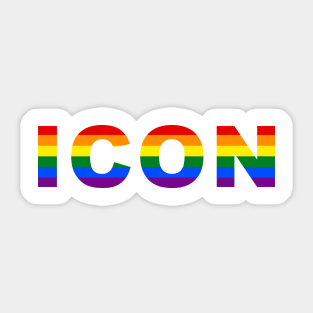 gay icon Sticker